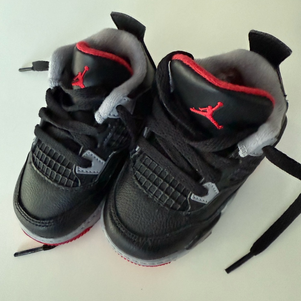 Toddler size 5C retro Jordan 4 bread